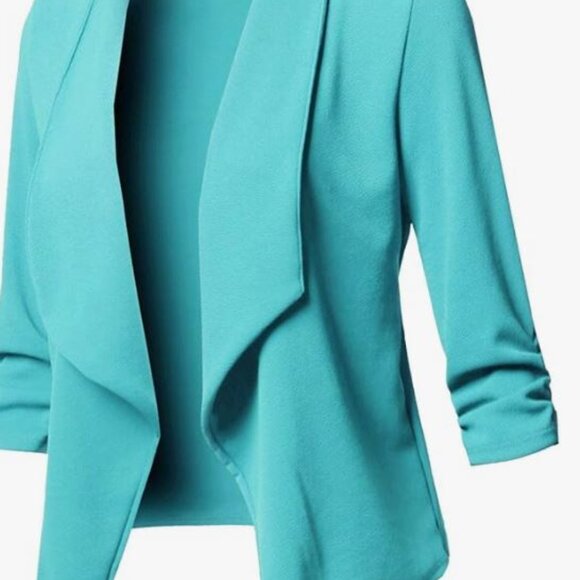 Bundle of 2 Open Front Blazers/Shrugs Size M - Picture 4 of 7